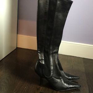 Chanel tall boots